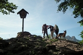 In GRIGNONE, versante nord, da Cainallo sui sentieri estivi 24 Rif. Bietti e 25 Rif. Bogani dom. 29 maggio 2011 - FOTOGALLERY